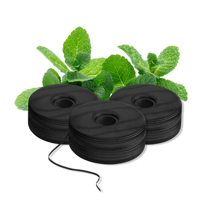 BURST Expanding Dental Floss Refills (32 Yards x3) – Mint Eucalyptus, Vegan