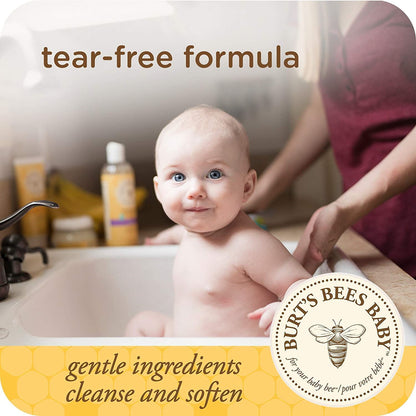 Burt's Bees Baby Bee Original Shampoo & Wash 8 oz – Tear-Free Baby Wash