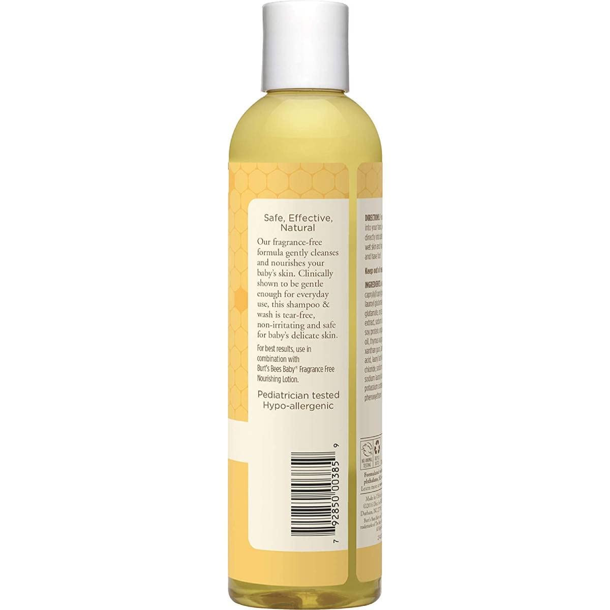 Burt's Bees Baby Bee Original Shampoo & Wash 8 oz – Tear-Free Baby Wash