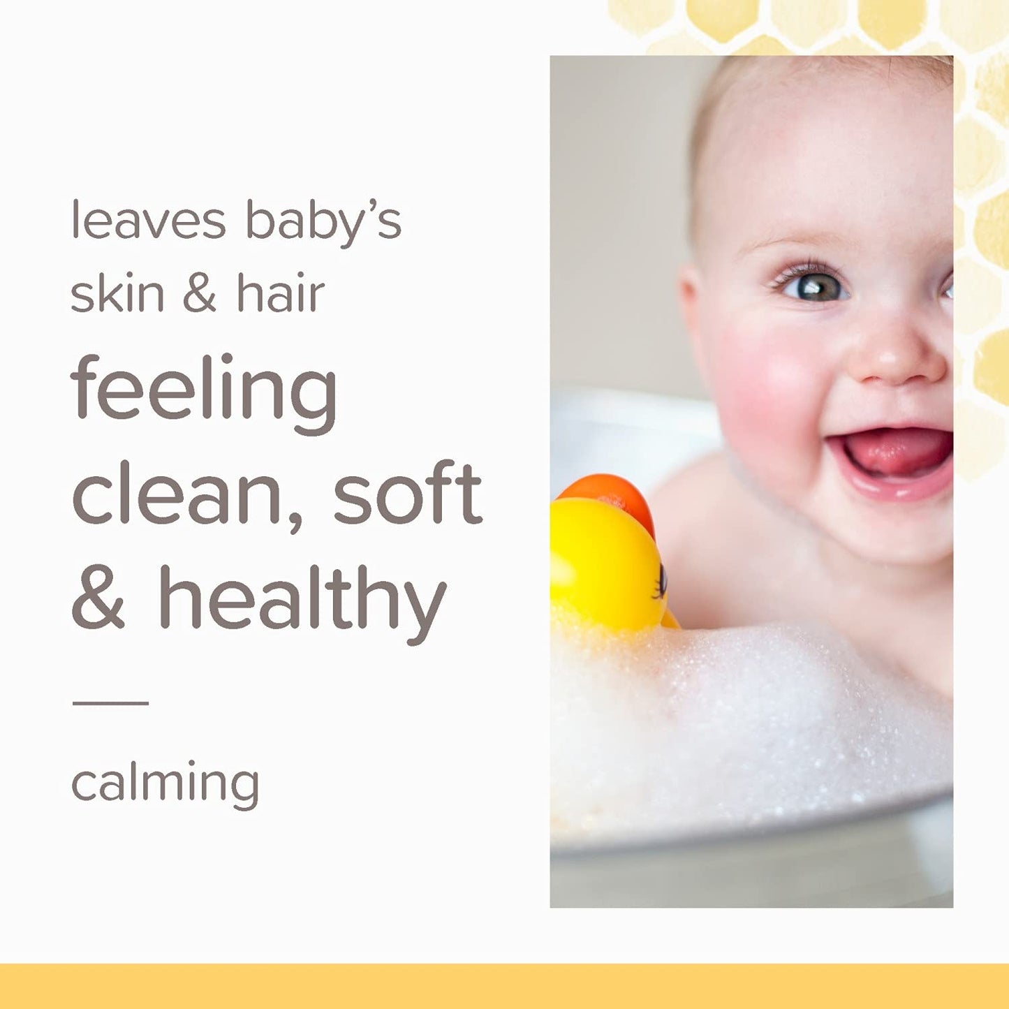 Burt's Bees Baby Shampoo & Wash Calming – 21 Ounces (Pack of 3)