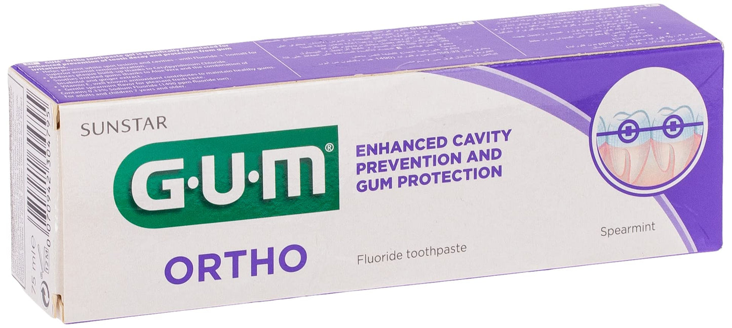 Butler G-U-M Ortho Gel Toothpaste for Orthodontics – 75 ml
