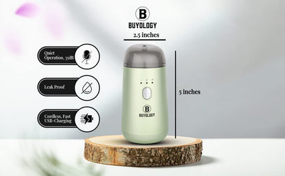 Buyology Rechargeable Car Diffuser – Waterless Nebulizing Aromatherapy (Cordless)