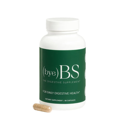 ByeBS Digestive Support – Psyllium Husk, Slippery Elm, Peppermint & L-Glutamine