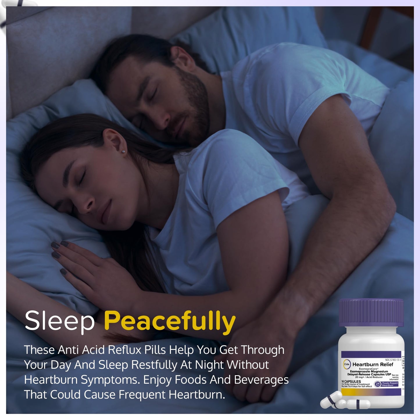 Esomeprazole Magnesium 20mg Capsules — 24-Hour Heartburn Relief | C'rcle