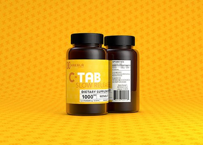 C-Tab - 90 Tablets | Vitamin C 1000 mg
