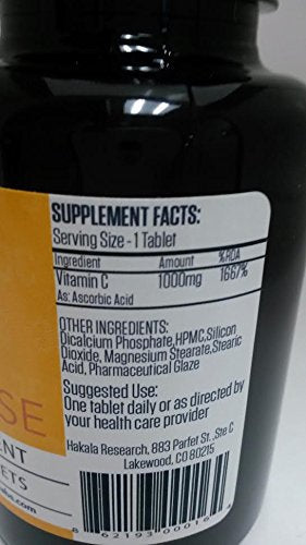 C-Tab - 90 Tablets | Vitamin C 1000 mg