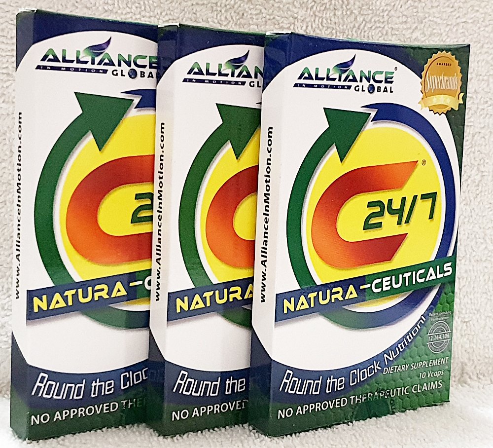C24/7 Natura-Ceutical 3 Boxes Dietary Supplement – 30 Tablets