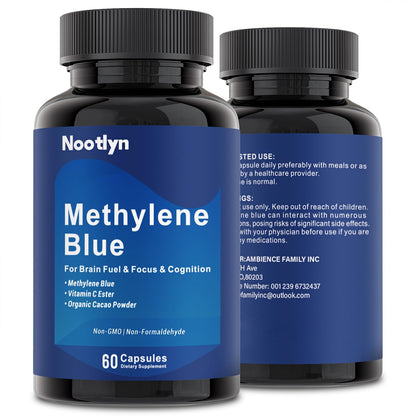 Nootlyn Methylene Blue Pharmaceutical Grade – 15 mg Capsule for Memory, Focus & Clarity