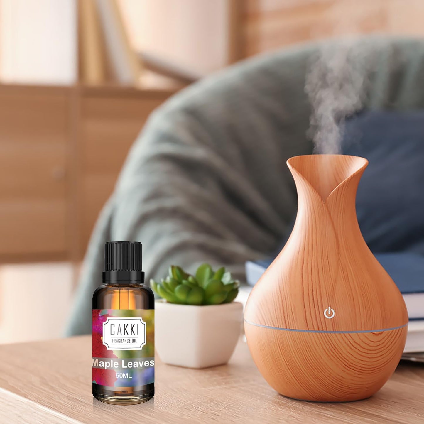 CAKKI Scent-Maple Leave Essential Oils 50ml – Diffuser Oils for Home, Candle & Soap Making