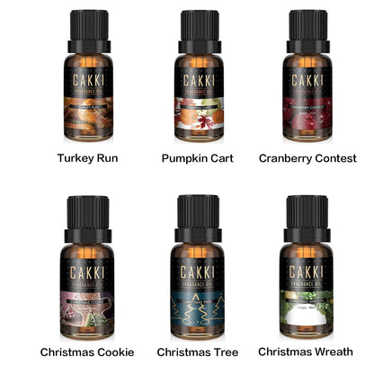 CAKKI Christmas Essential Oils Gift Set – 6x10mL