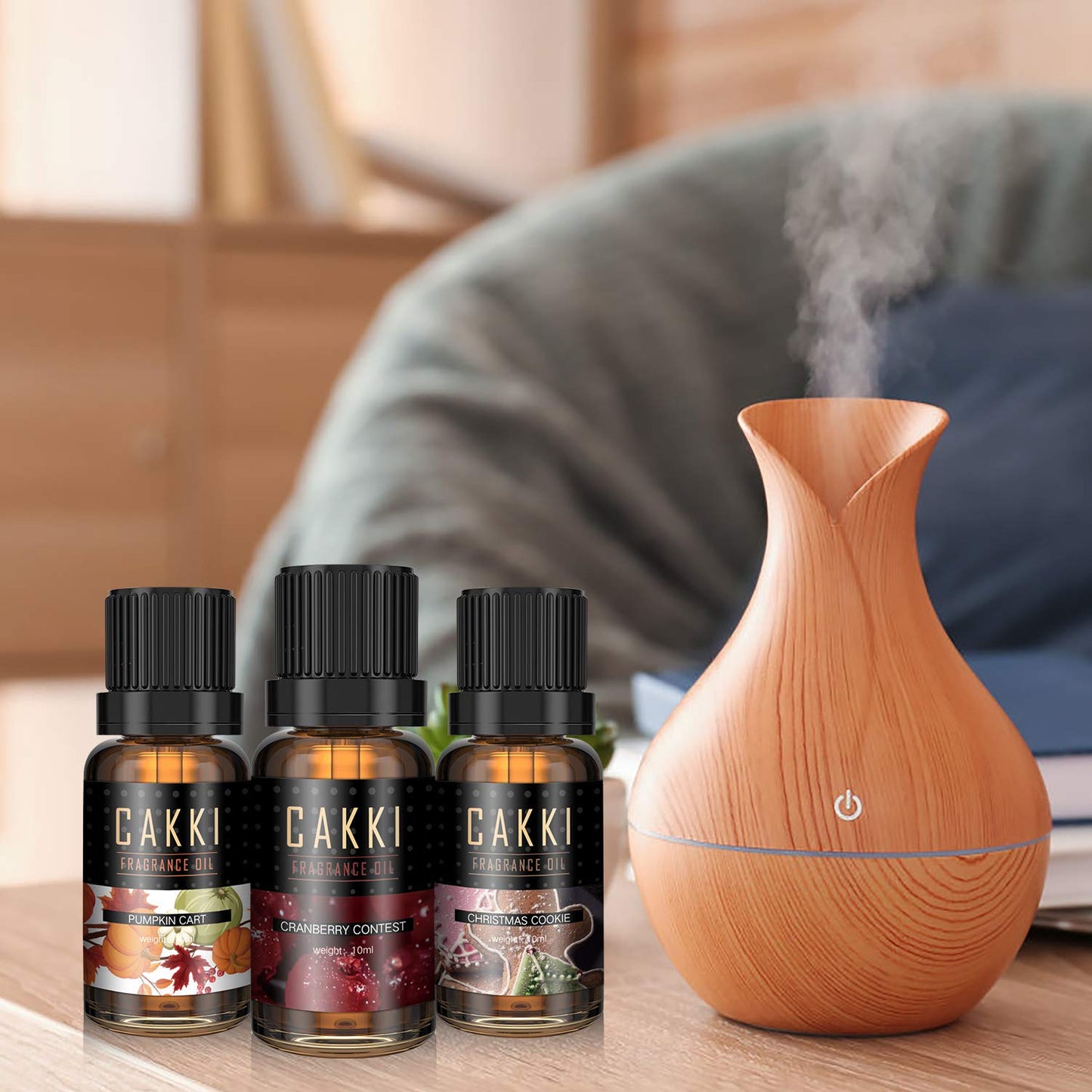 CAKKI Christmas Essential Oils Gift Set – 6x10mL