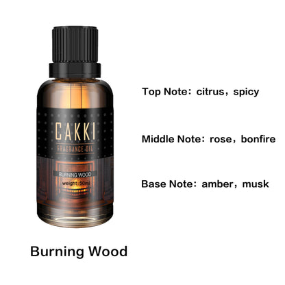Essential Oils for Diffusers 50ml – Scent-Burning Wood, by Cakki Fragrance Oils
