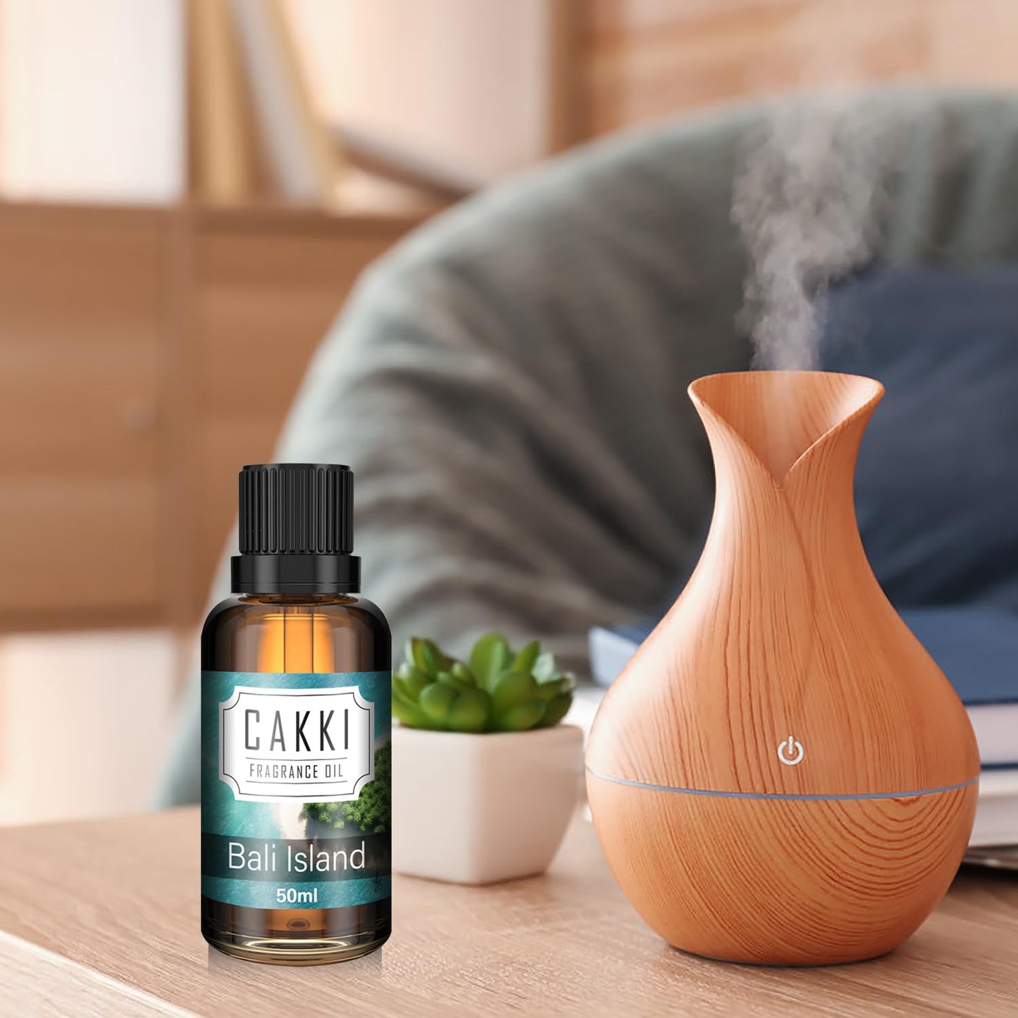 CAKKI Scent-Bali Island Diffuser Oil 50ml - Essential Oils for Diffusers