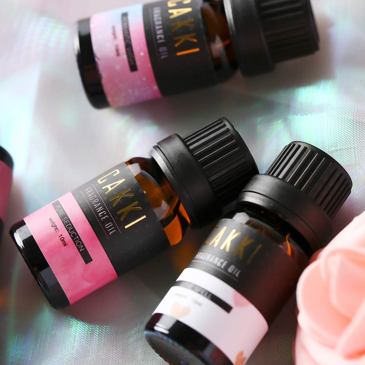CAKKI Fragrance Oils Gift Set – 6x10ml Aromatherapy Oils for Diffusers and Candles