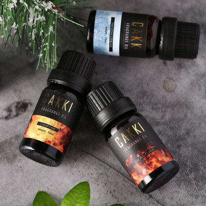 CAKKI Winter Essential Oils Set – 6 Scents for Diffusers, Candles, Soaps & Gifts