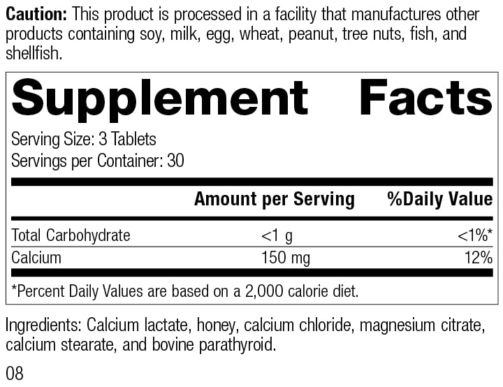 Standard Process Cal-Ma Plus – Calcium Support for Endocrine & Cellular Functions