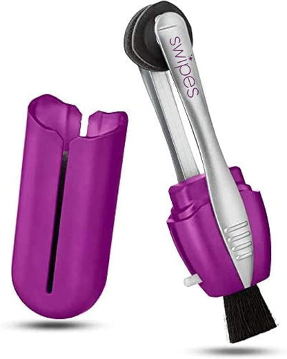 Calabria Carbon Eyeglass Cleaner – Portable Purple Carbon Microfiber Lens Cleaner