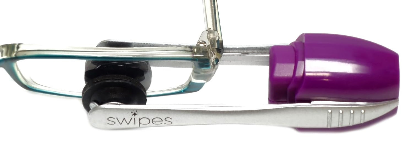 Calabria Carbon Eyeglass Cleaner – Portable Purple Carbon Microfiber Lens Cleaner