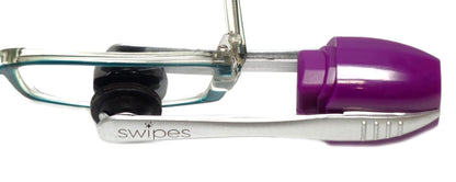 Calabria Carbon Eyeglass Cleaner – Portable Purple Carbon Microfiber Lens Cleaner