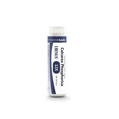 Calcarea Phosphorica 12X (Calc Phos) Homeopathic Remedy – 140 Pellets – EaseCap – Lactose-Free