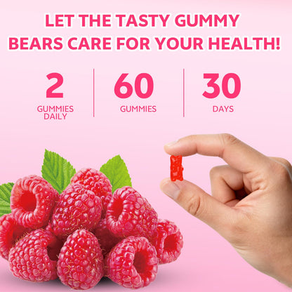 Calcium Citrate Gummies 1200mg – 60 Count | Adults & Kids