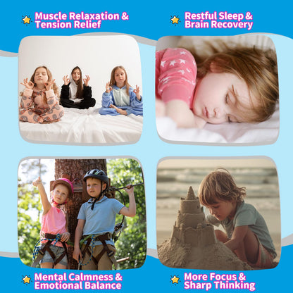 Kids Magnesium Glycinate Drops with Omega-3 & Chamomile | Sleep, Calm & Focus