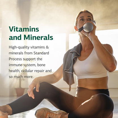 Standard Process Calcium Lactate – Bone & Immune Health (180 Tablets) | Vegan, Gluten-Free