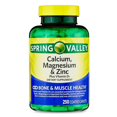 Calcium Magnesium Zinc with Vitamin D3 - Calcium 600 mg Supplement | Bone, Muscle & Immune Support | STS Sticker
