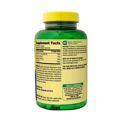 Calcium Magnesium Zinc with Vitamin D3 - Calcium 600 mg Supplement | Bone, Muscle & Immune Support | STS Sticker