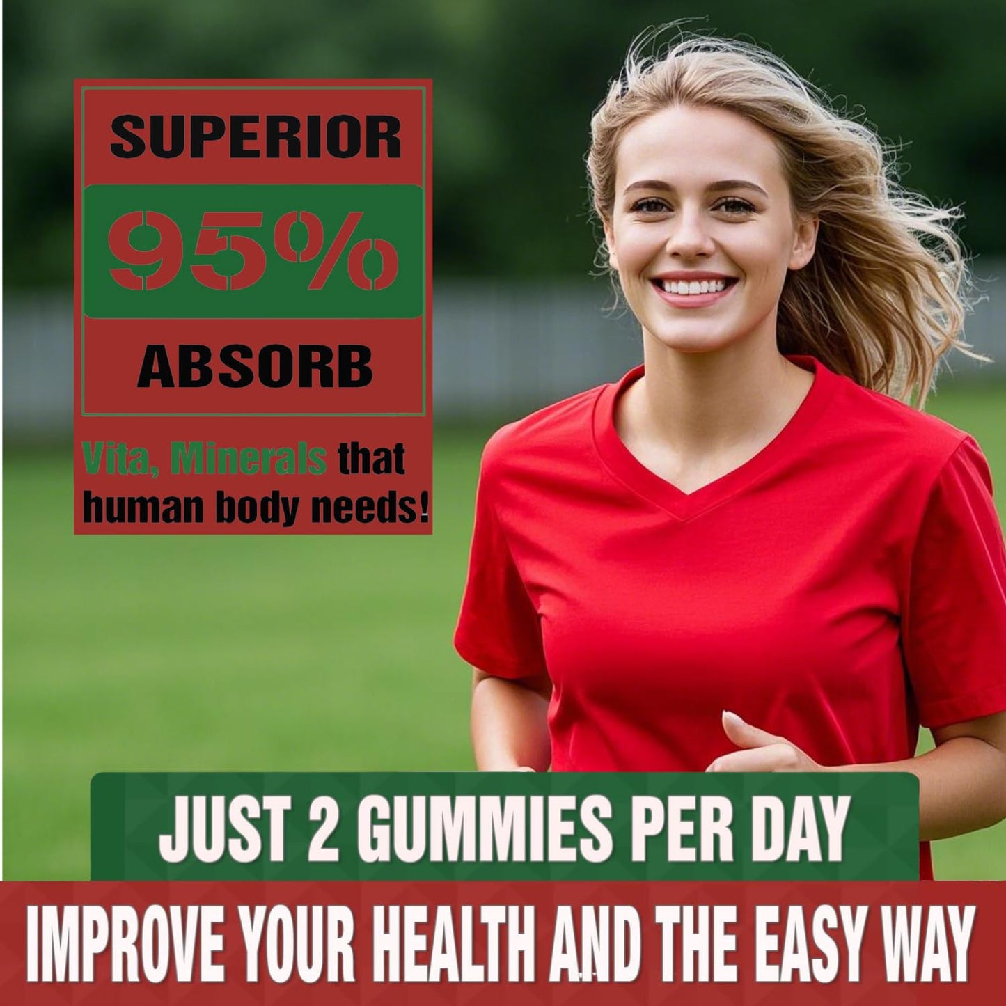 Calcium Magnesium Zinc Gummies with Vitamin D3 – Sugar Free, Vegan Raspberry 2 Pack