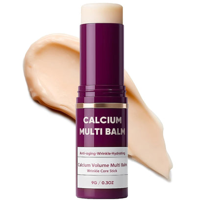 Calcium Volume Multi Balm - Wrinkle Core Stick | Korean Collagen Moisturizing Stick for Eyes