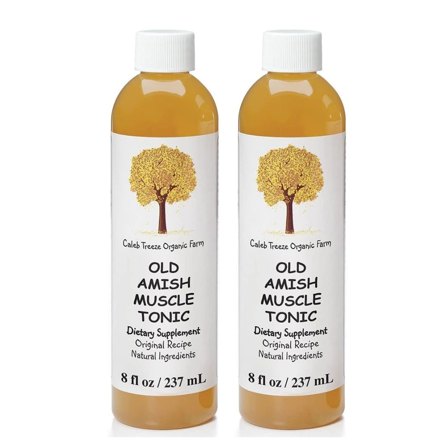 Caleb Treeze Old Amish Muscle Tonic 8 oz (Pack of 2) – Organic Cramp Relief