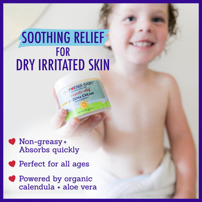 California Baby Eczema Cream | Steroid-Free Relief with Colloidal Oatmeal & Aloe