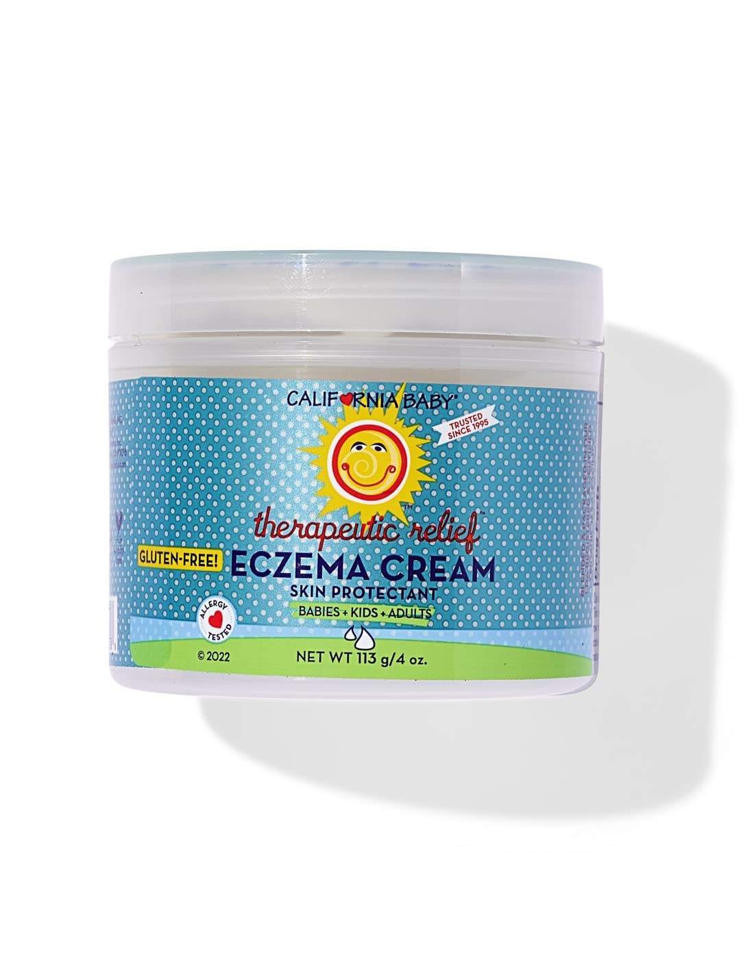California Baby Eczema Cream | Steroid-Free Relief with Colloidal Oatmeal & Aloe Vera | 113 g / 4 oz