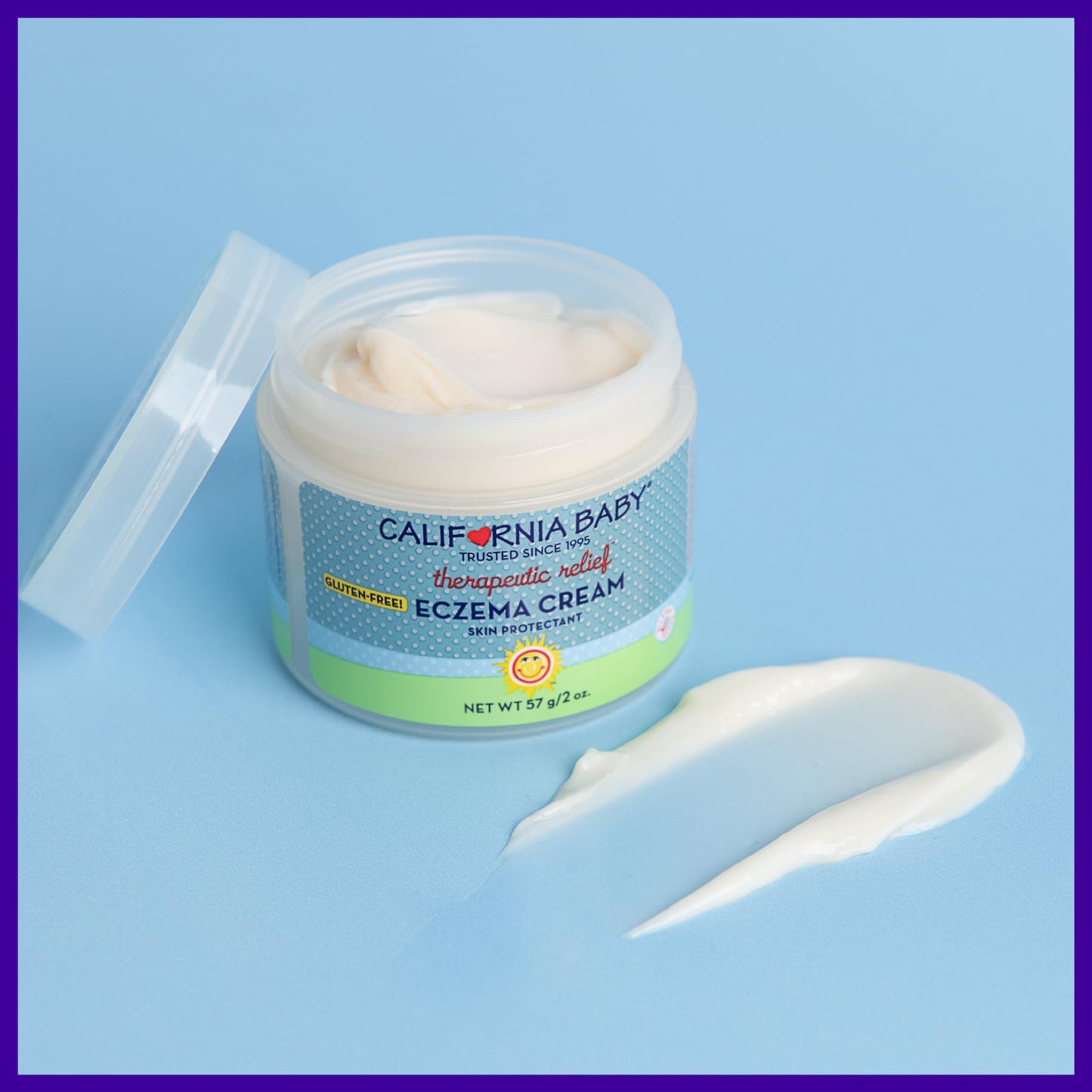 California Baby Eczema Cream | Steroid-Free Relief with Colloidal Oatmeal & Aloe Vera | 113 g / 4 oz