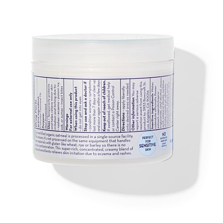 California Baby Eczema Cream | Steroid-Free Relief with Colloidal Oatmeal & Aloe Vera | 113 g / 4 oz