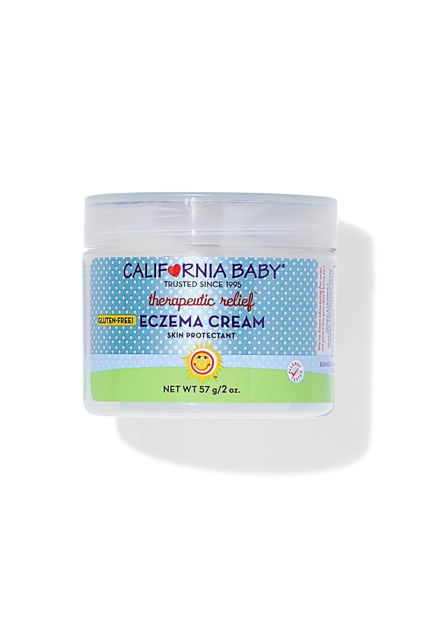 California Baby Eczema Cream | Steroid-Free Relief with Colloidal Oatmeal & Aloe