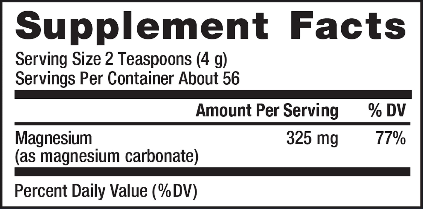Natural Vitality CALM Magnesium Drink Mix – Lemon, 8 oz | Gluten Free, Vegan, Non-GMO