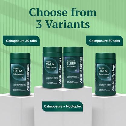 Anti Stress Supplements – 30 Count Capsules | Calming Pills for Adults
