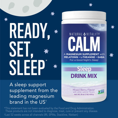 Natural Vitality Natural Calm Specifics CALMFUL SLEEP (Mixed Berry Flavor) 6 oz