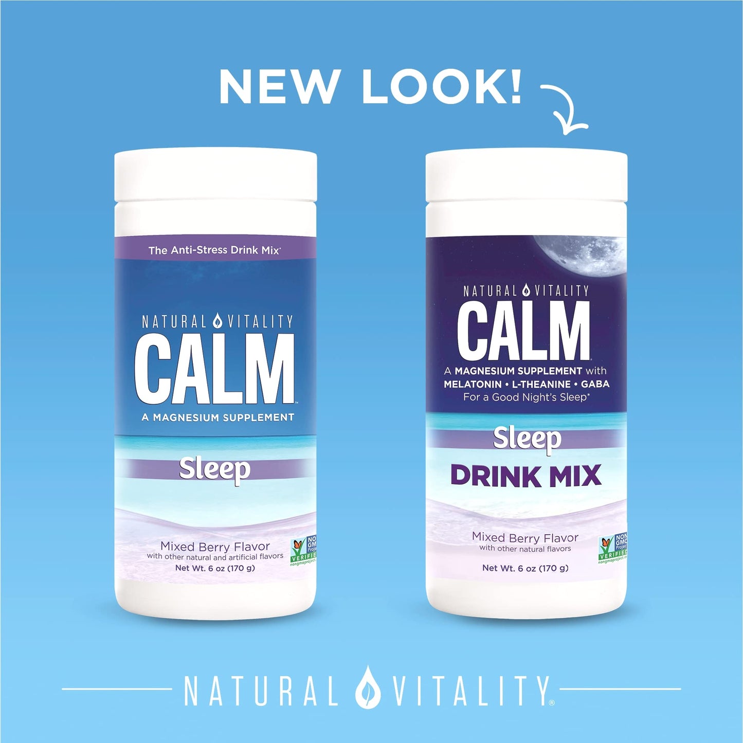 Natural Vitality Natural Calm Specifics CALMFUL SLEEP (Mixed Berry Flavor) 6 oz