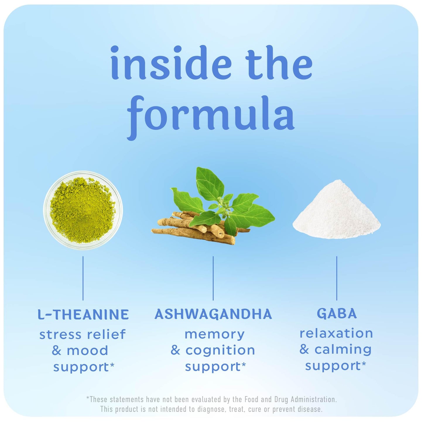 Calming Ashwagandha Gummies for Teens – 60 Count | Stress Relief with Theanine & GABA