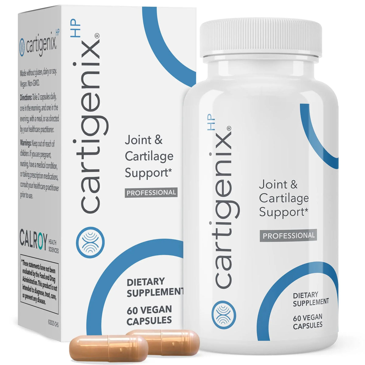 Calroy Cartigenix HP Joint & Cartilage Support – 60 Vegan Capsules BritishVita | Premium UK Vitamins & Wellness Supplements