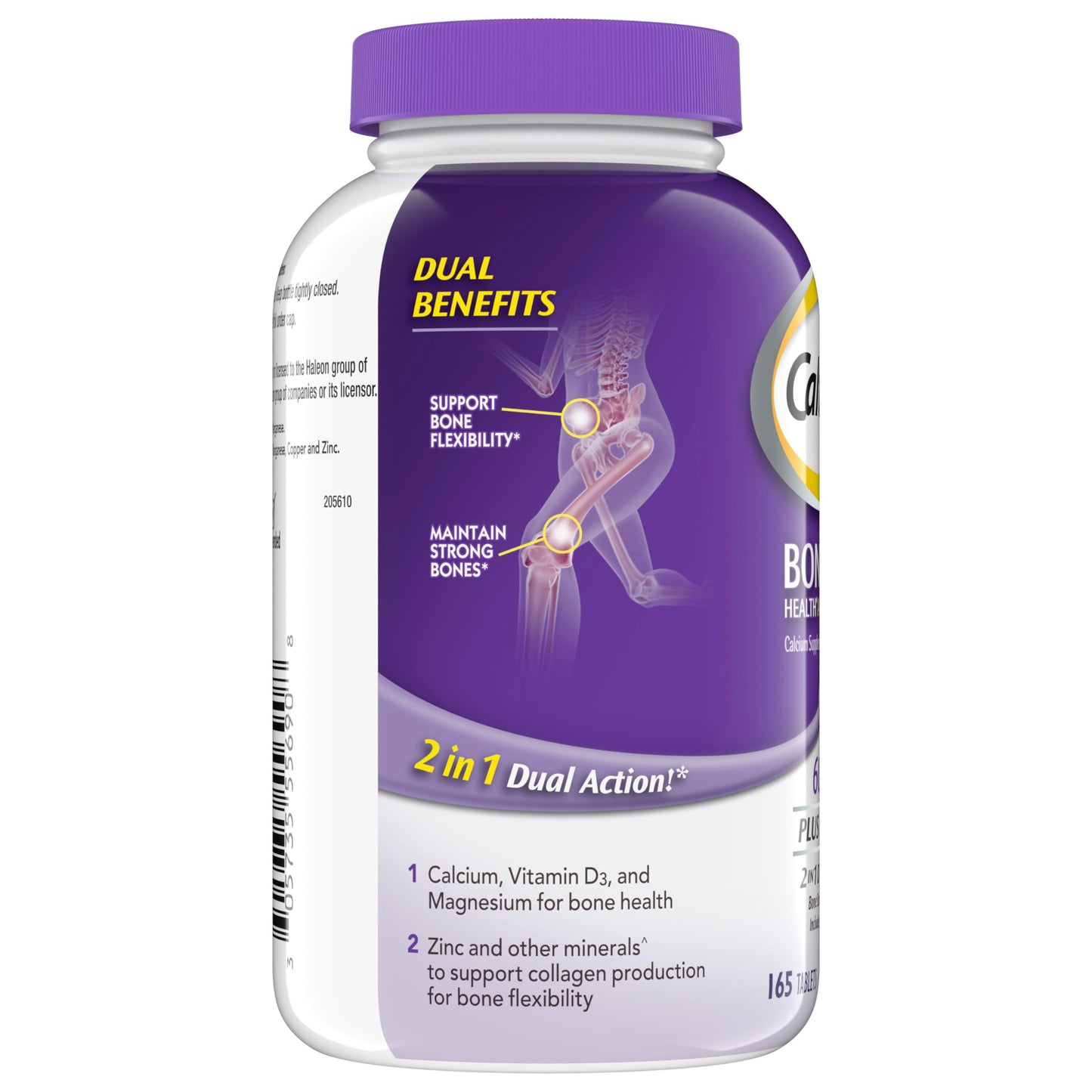 Caltrate 600 Plus D3 Minerals - Calcium & Vitamin D Tablets, 165 Count