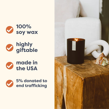 Calyan Wax Co. Home & Holiday Candle – 75-Hour Non-Toxic Soy, 10.2oz