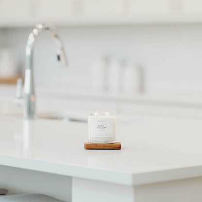 Calyan Wax Co. Home & Holiday 2 Wick Candle – 37h Burn, 8.8oz Jar