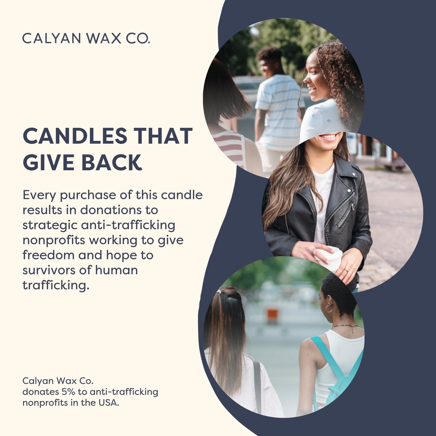 Calyan Wax Co. Home & Holiday 2 Wick Candle – 37h Burn, 8.8oz Jar