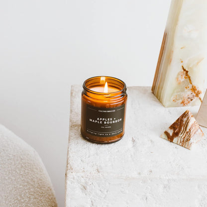 Calyan Wax Co. Rose & Peony Scented Candle – 57 Hour Burn, 7.2oz