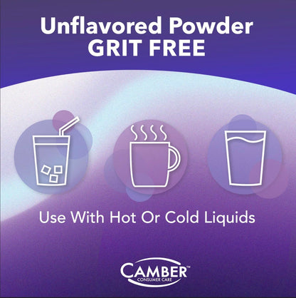 Camber Polyethylene Glycol 3350 Powder for Solution – Unflavored 119 g | Osmotic Laxative