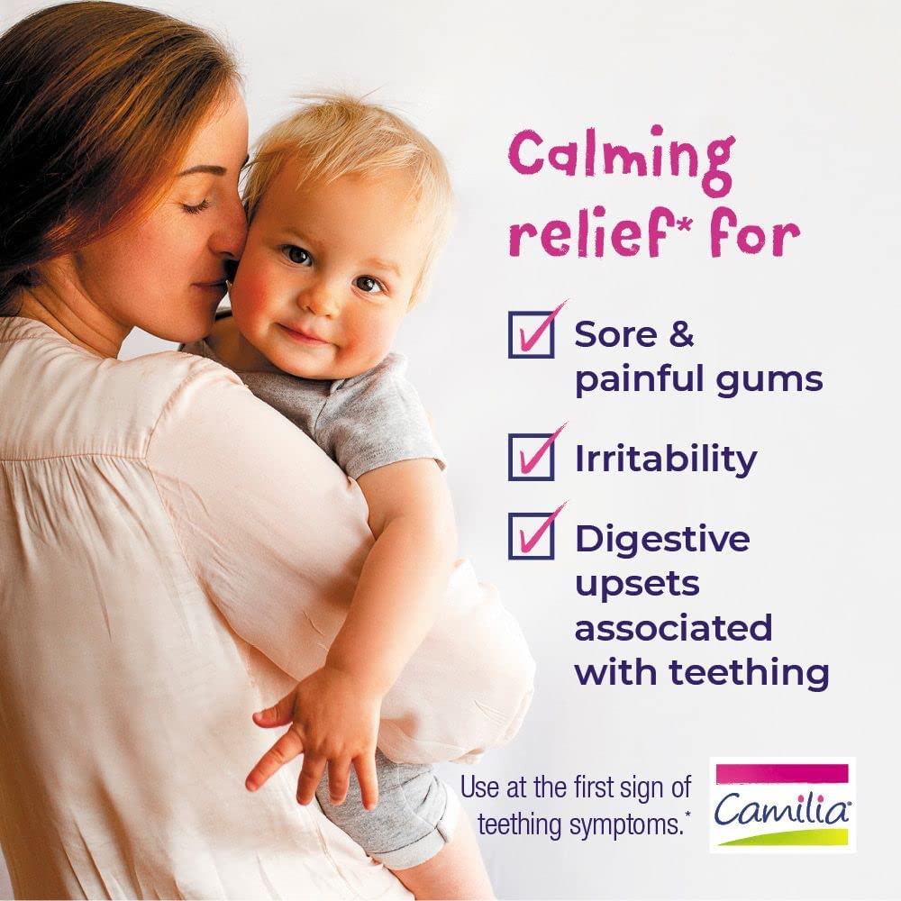 Boiron Camilia Drops 40 Count (Pack of 2) – Day & Night Baby Relief